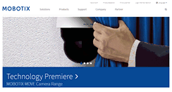 Desktop Screenshot of mobotix.com