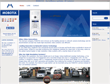 Tablet Screenshot of mobotix.ro